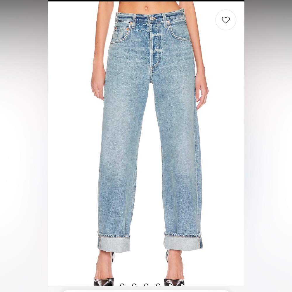 Ayla cuffed Jean in perfect condition.
